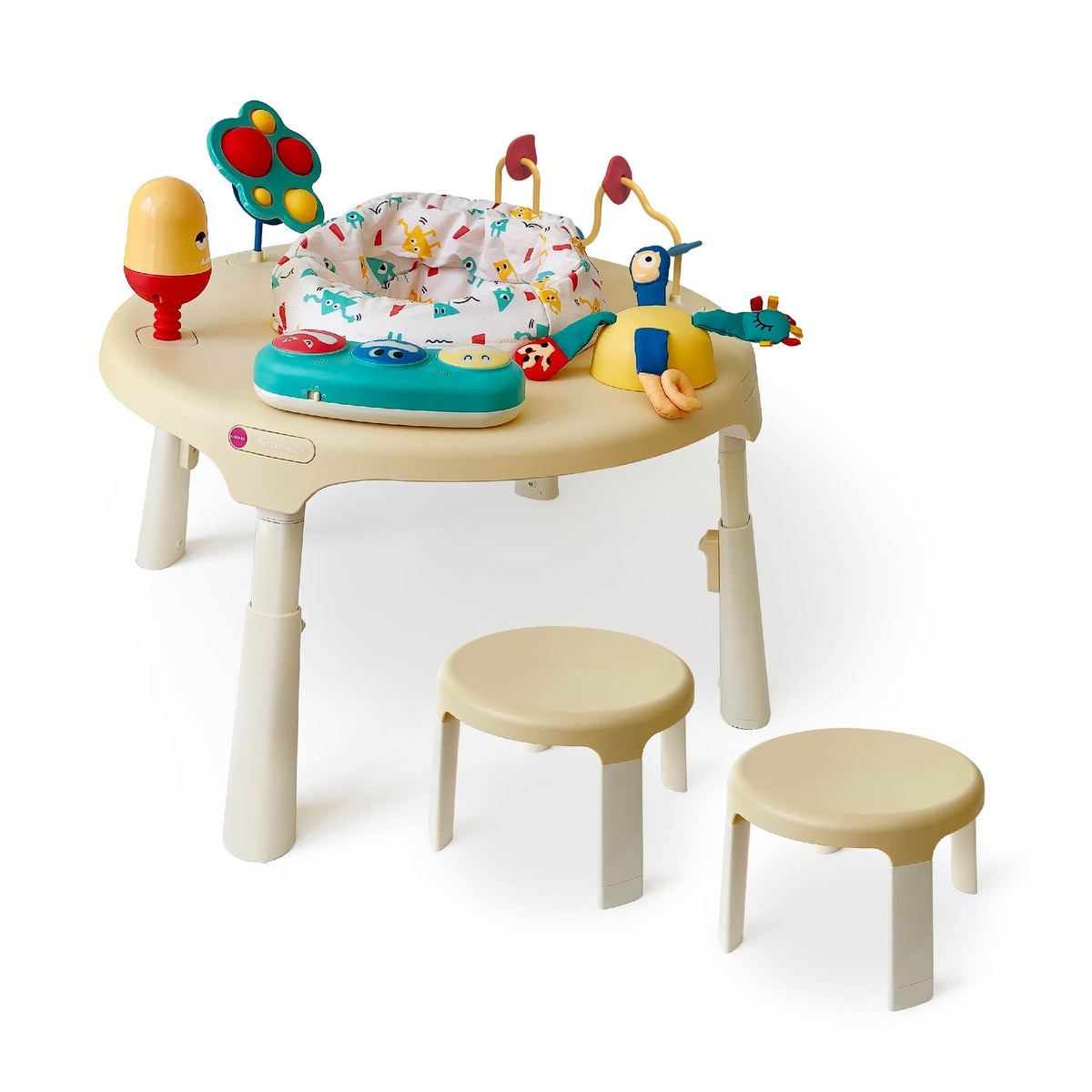 PortaPlay Stage-Based Activity Center: Monsterland Adventures + Stools Combo