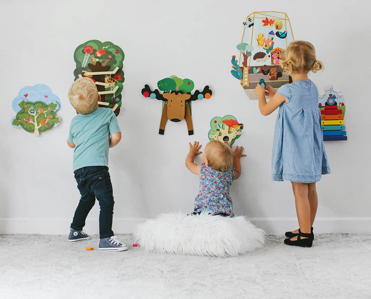 Learn and play with Wall Toys for toddlers!