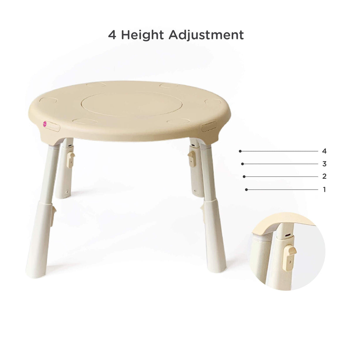 PortaPlay Stage-Based Activity Center: Monsterland Adventures + Stools Combo