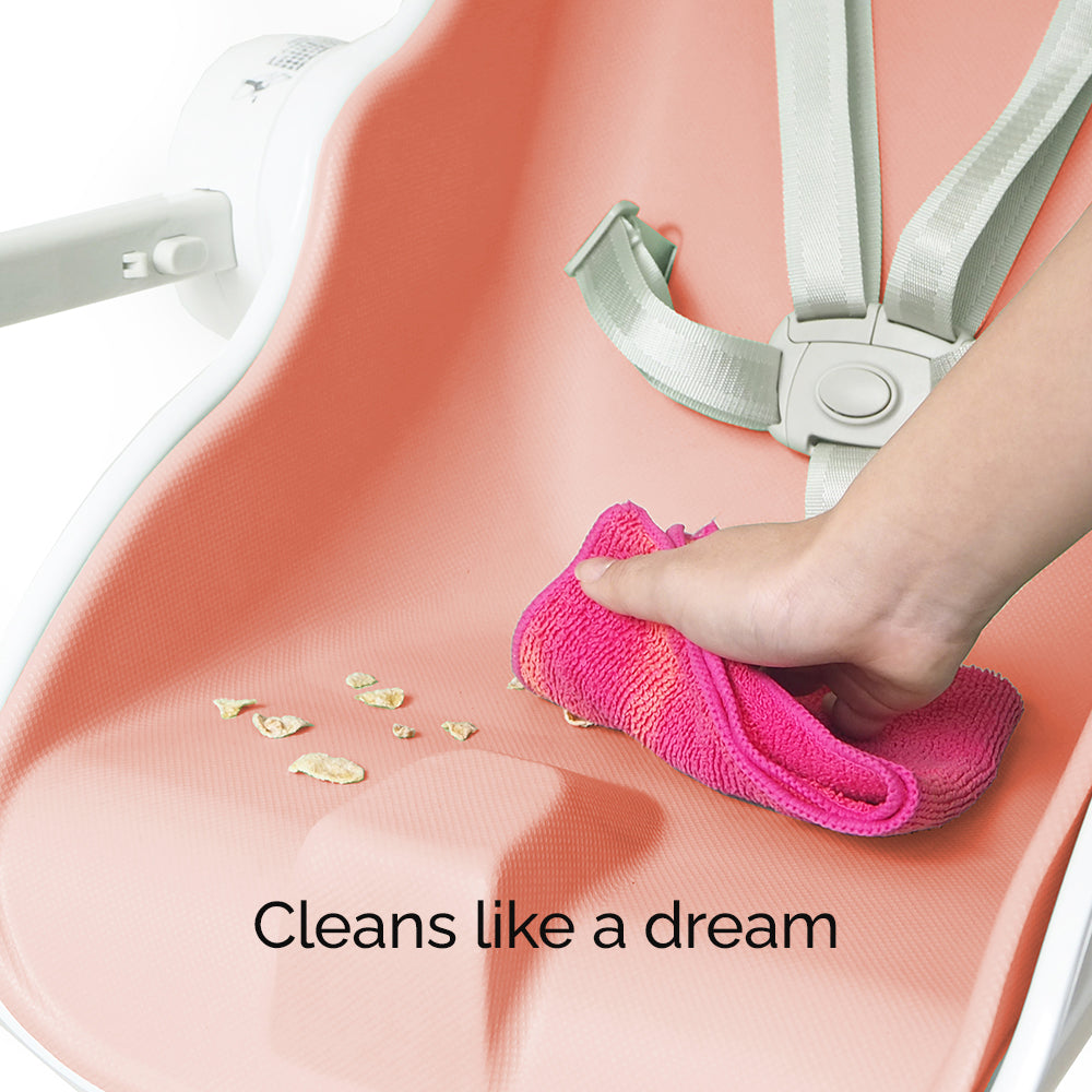 Cocoon Z High Chair Lounger: Cotton Candy Pink