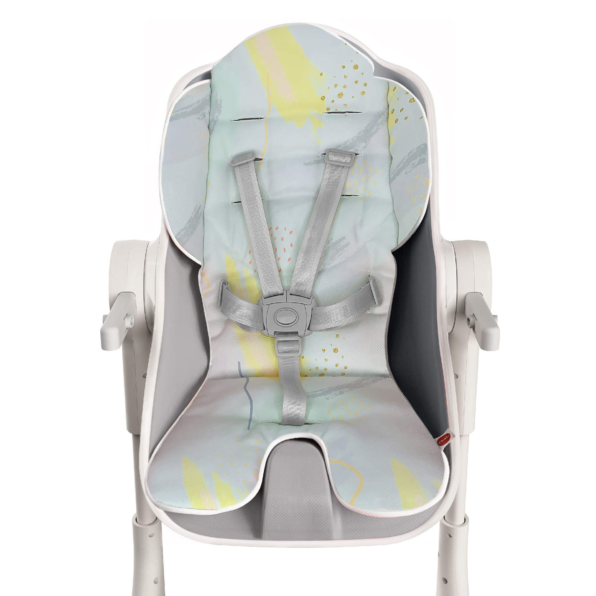 Cocoon Z High Chair Lounger + Seat Liner Combo: Ice Grey