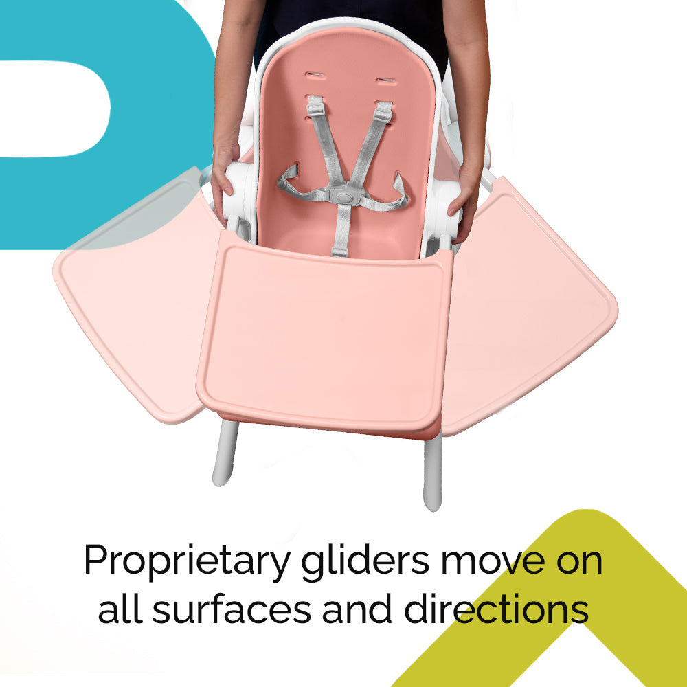 Cocoon Z High Chair Lounger: Cotton Candy Pink