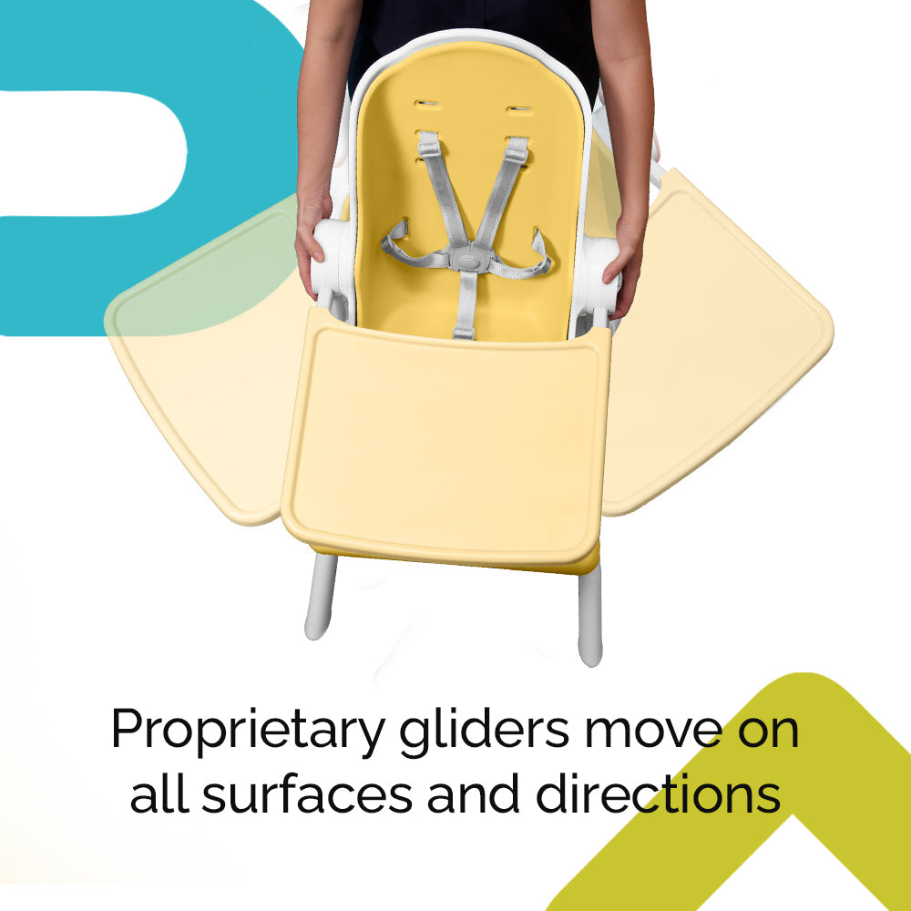 Cocoon Z High Chair Lounger: Lemonade Yellow