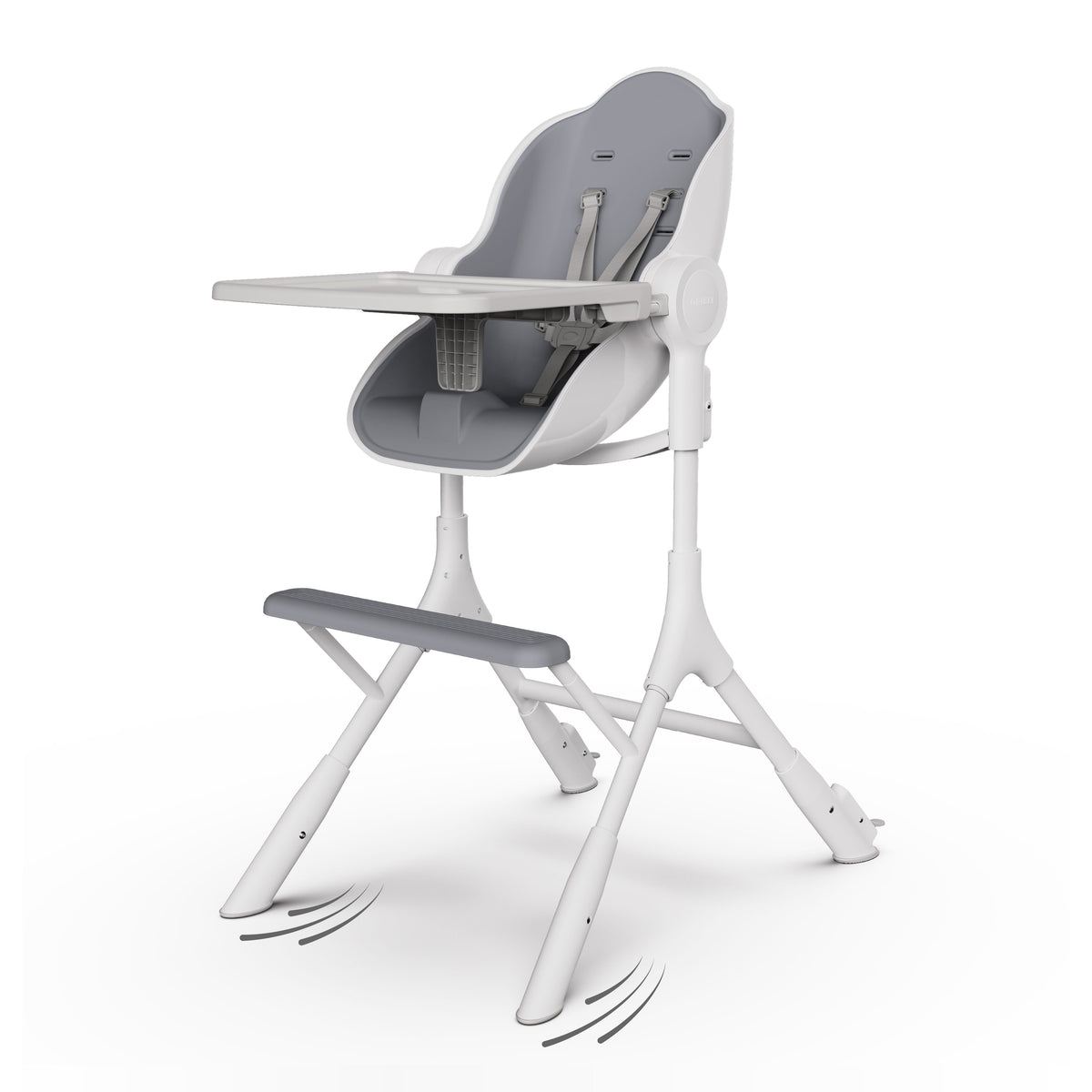 Cocoon Z High Chair Lounger: Ice Grey