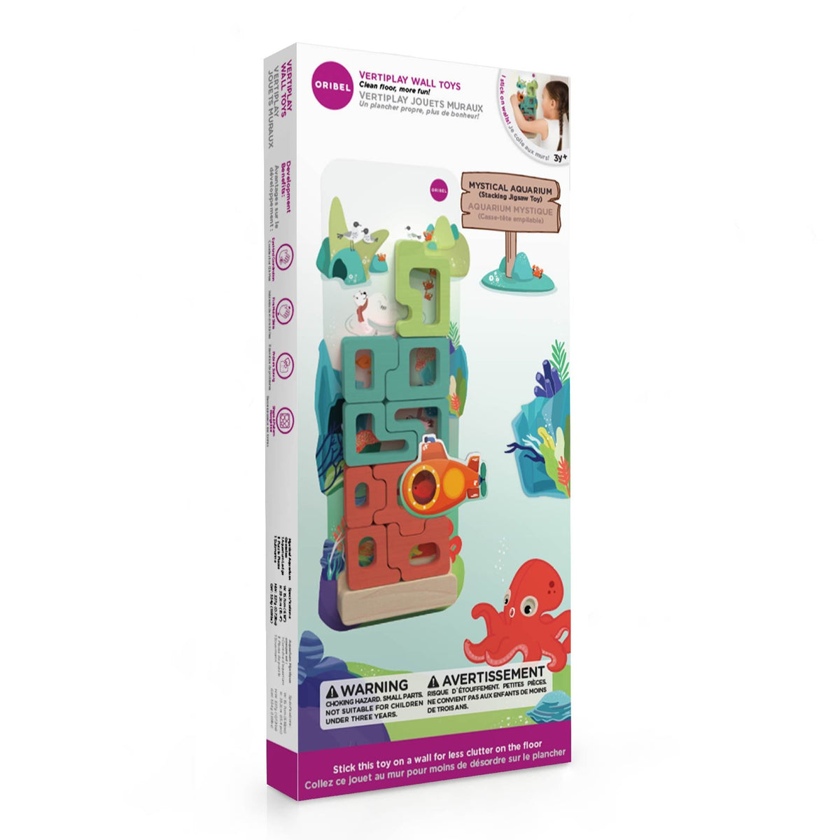 VertiPlay Wall Toy: Mystical Aquarium