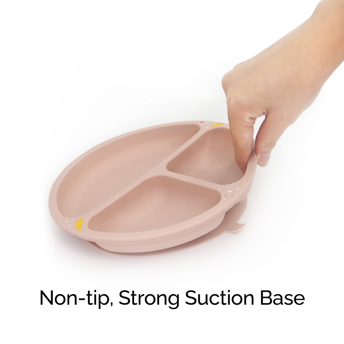 Baby Plate Fork &amp; Spoon: Grapefruit Pink