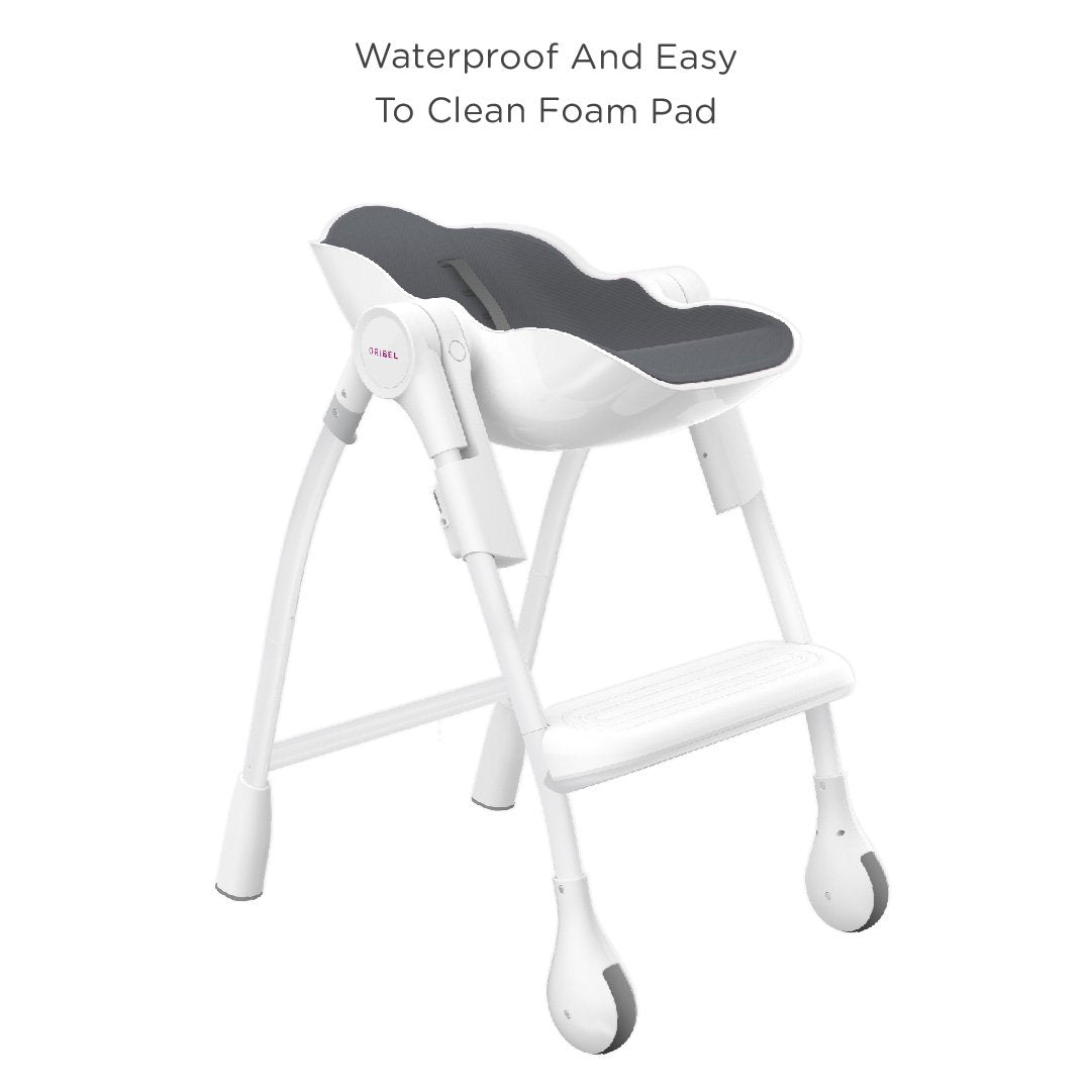 Cocoon High Chair + Seat Liner Combo:  Slate