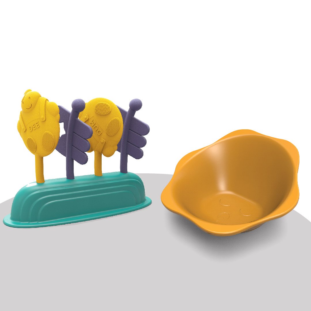 PortaPlay Snack Bowl &amp; Toy Combo 