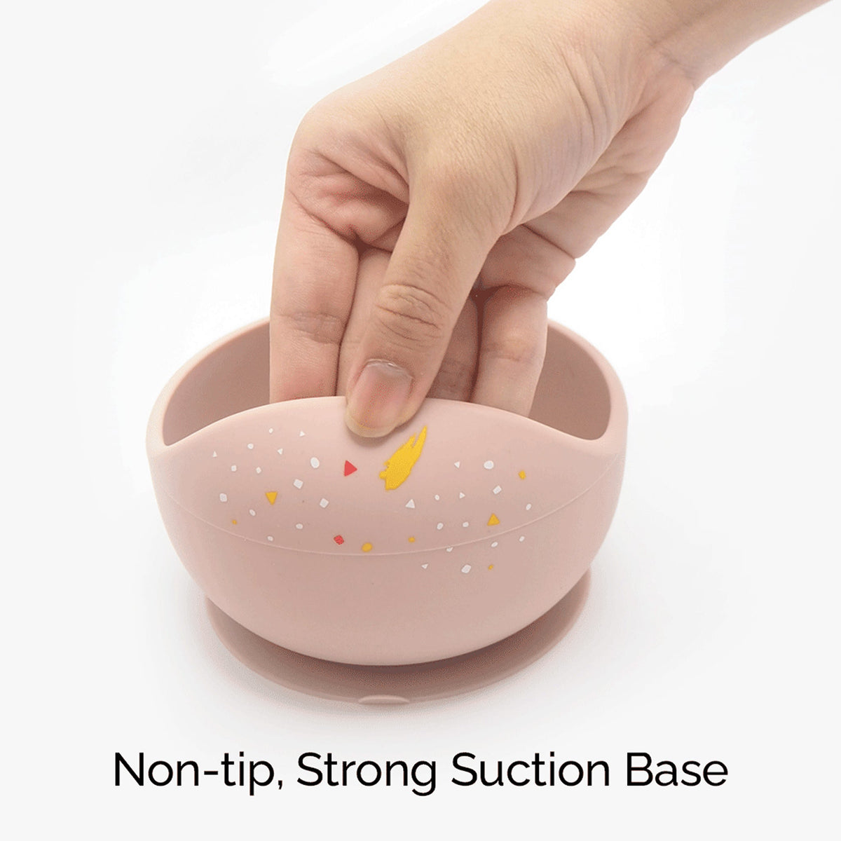 Baby Bowl &amp; Spoon: Grapefruit Pink