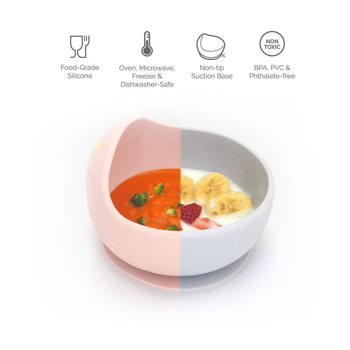 Baby Bowl & Spoon: Earl Grey