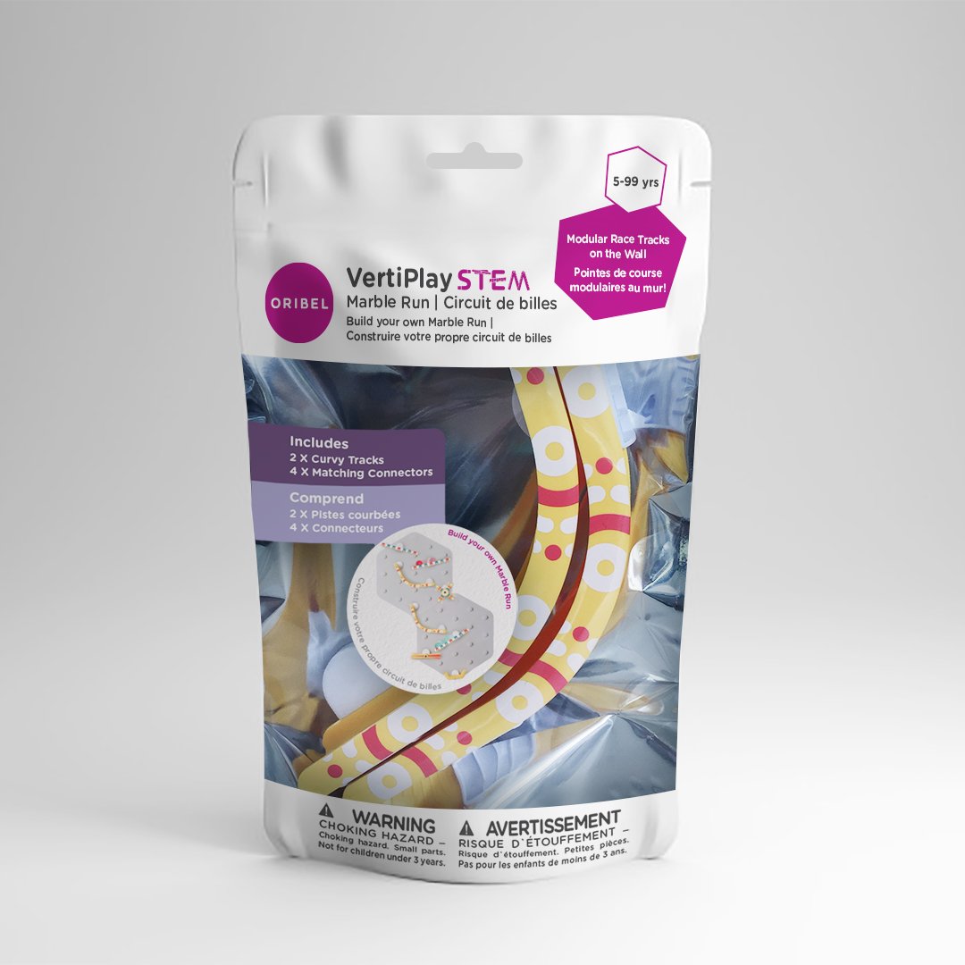 Curvy tracks: Build your own Marble Run Or Extend it!