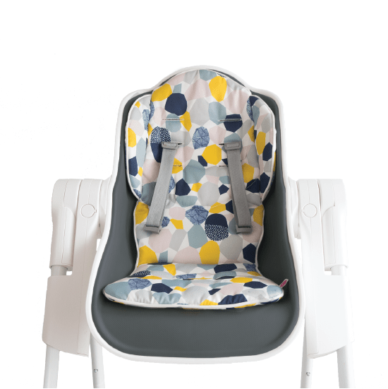 Cocoon High Chair + Seat Liner Combo:  Slate