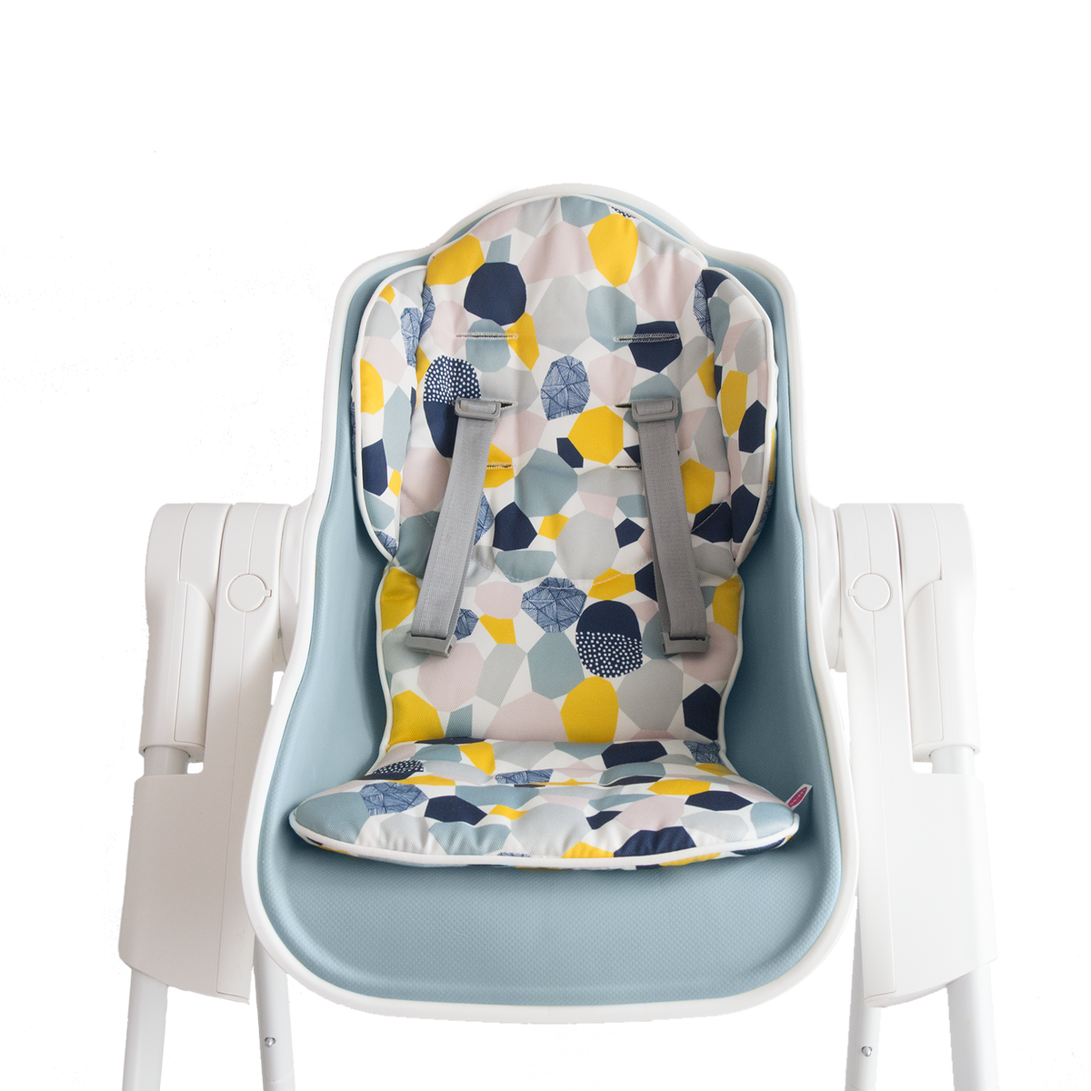 Cocoon High Chair + Seat Liner Combo: Blue Raspberry Marshmallow